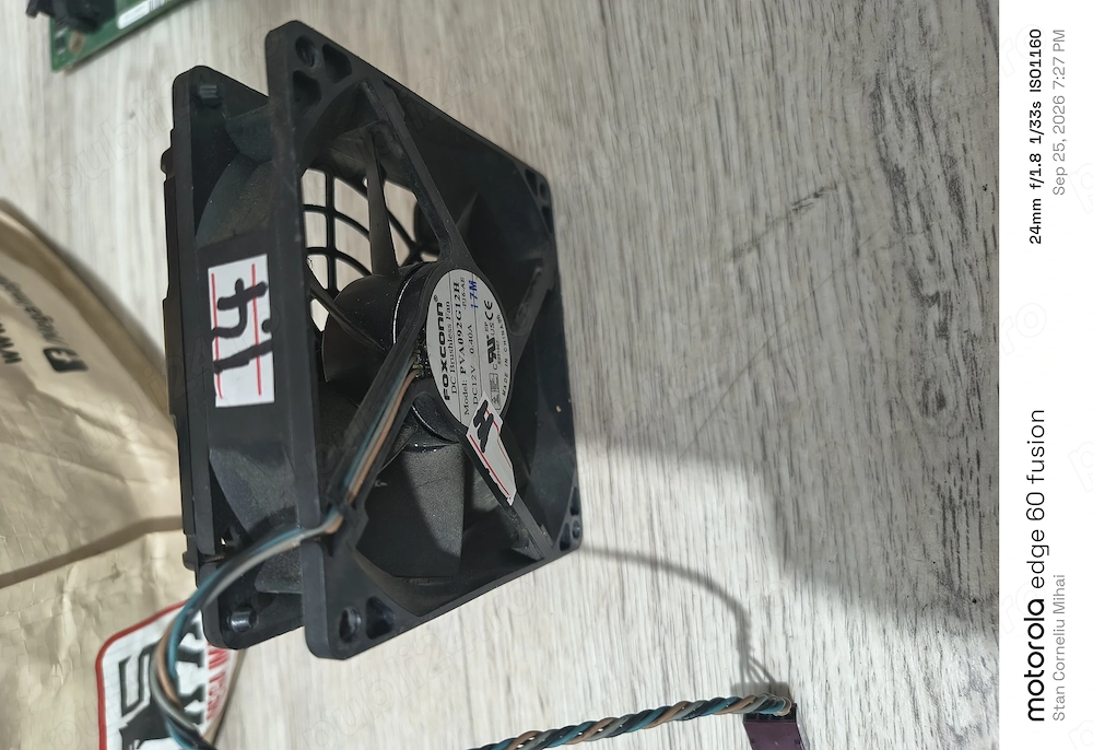 Ventilator Foxconn PVA092G12H 12V, 0.40A