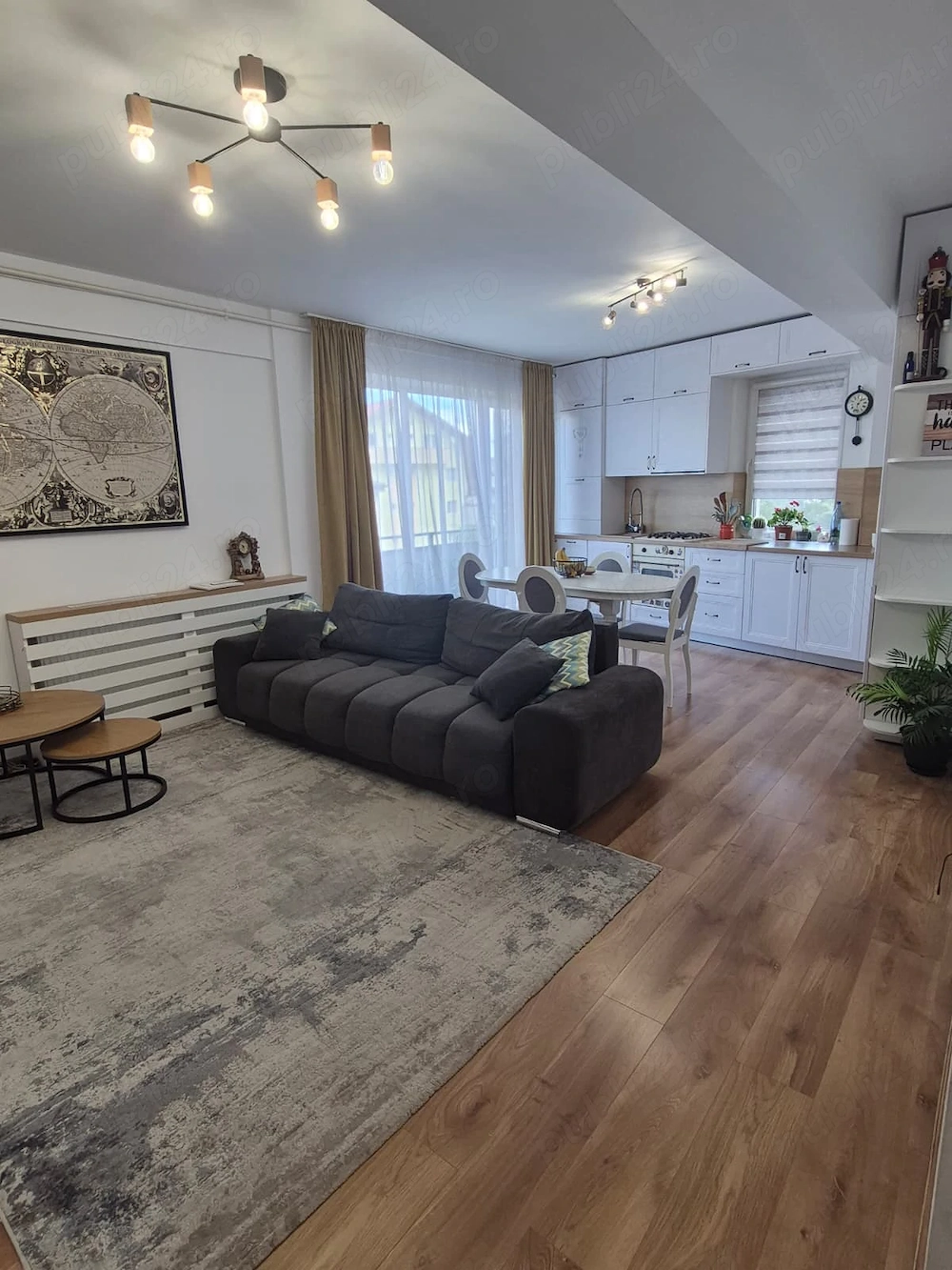 Apartament 3 camere | 77 mp | Etaj 1 | Bloc 2017 | Mobilat | Șesul de Sus, Floresti | Parcare cu CF