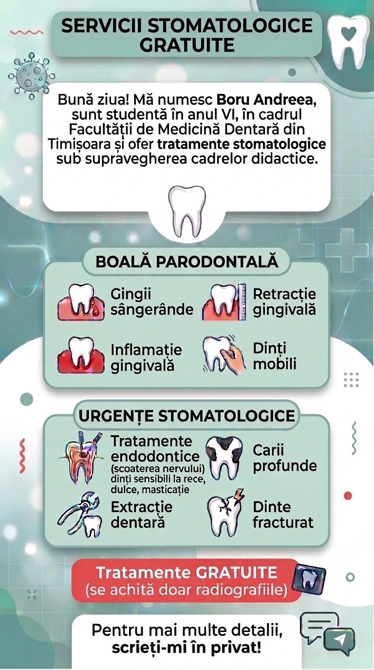 Tratamente stomatologice gratuite