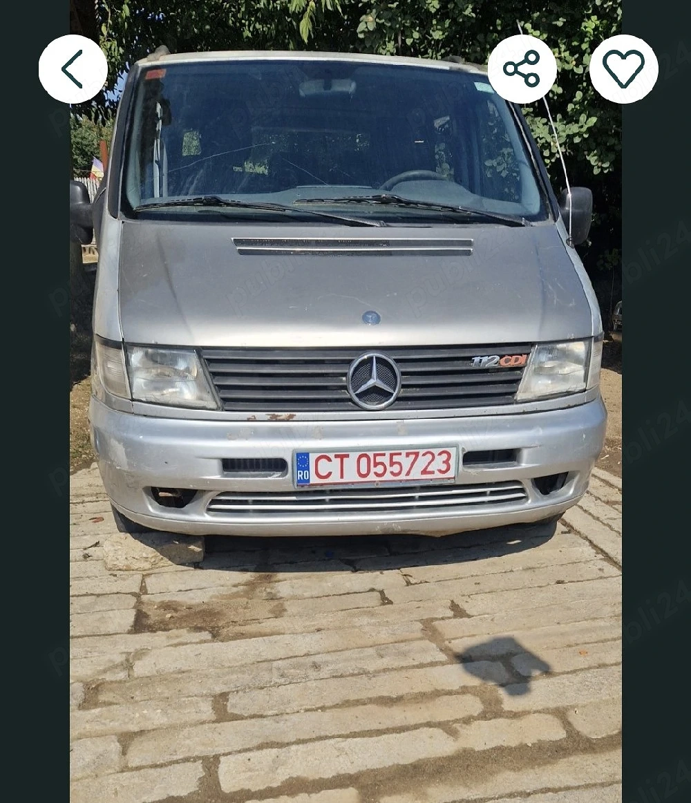 mercedesa vito 112 anu 1999