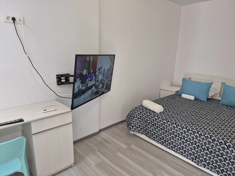 Ideal studenți, studio, mobilat utilat, centrală gaz, AC, wi-fi