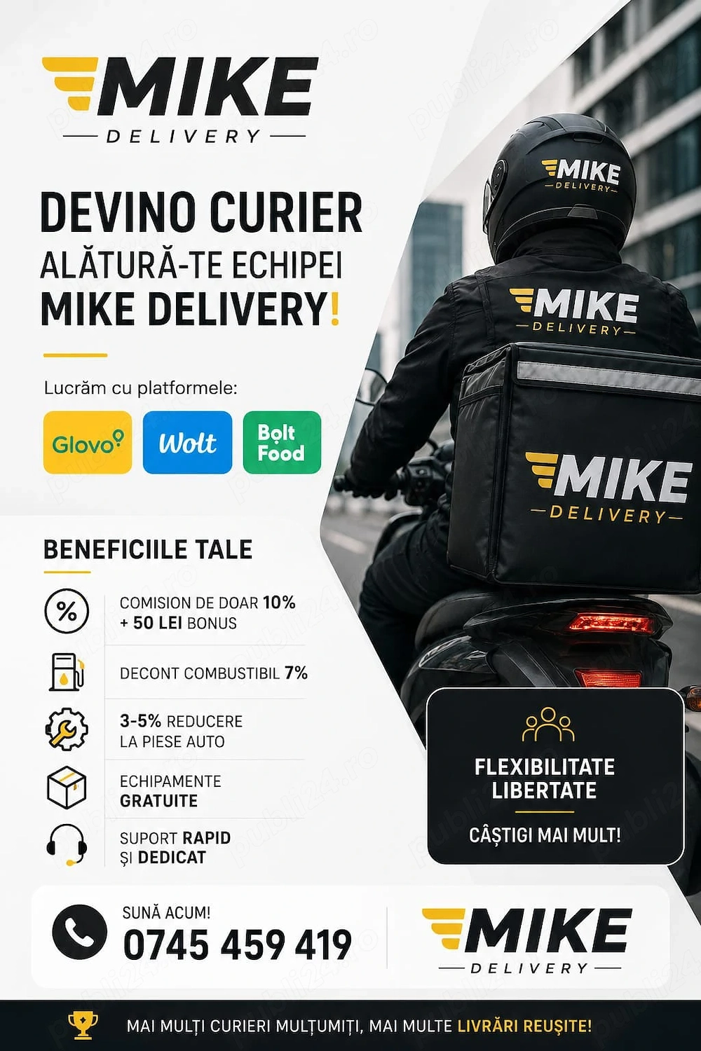 Mike delivery