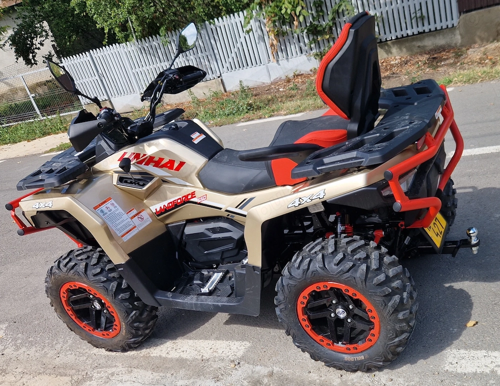  LINHAI 650 LANDFORCE PRO   2025   DOAR 700 KM!  Vând Linhai 650 Landforce Pro, an 2025, în star