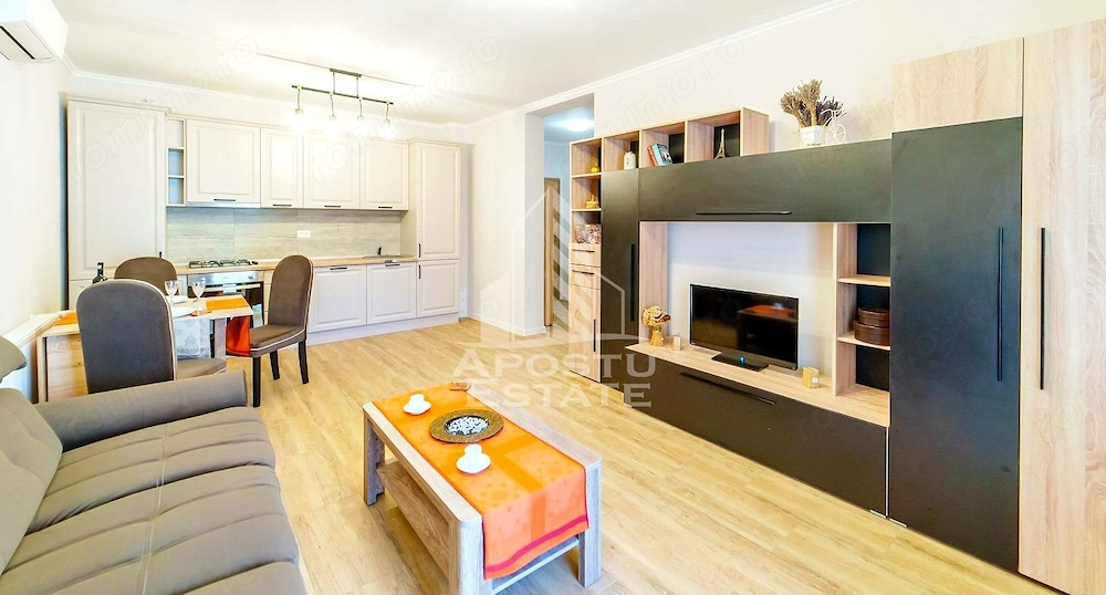 Apartament Modern 2 Camere, openspace; Et:1, 52 MP