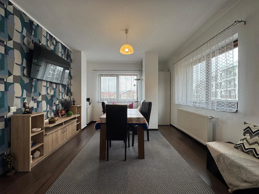 Vând -shimb cu Cluj+dif ap 3 camere, finisat +parcare cu cf (4500 euro) Flloresti jud Cluj