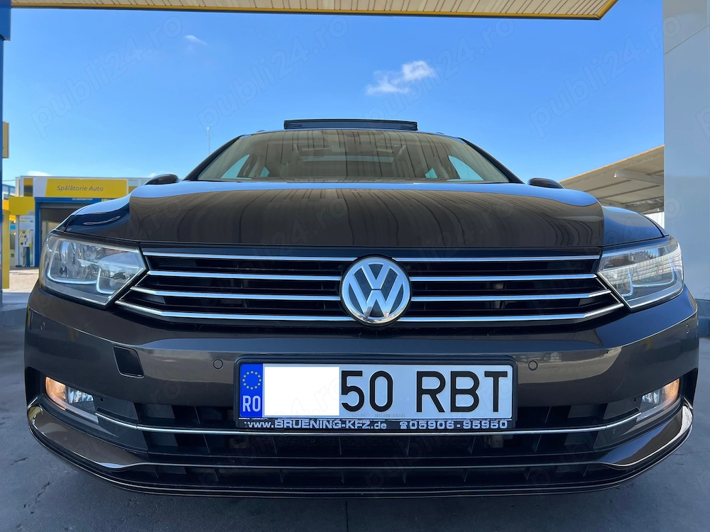 PASSAT 2016,Motor 2,0 Diesel,KM 220000 REALI,DISTRONIC Plus,NAVI,PANORAMIC,NAVI,Pilot,Comenzi,