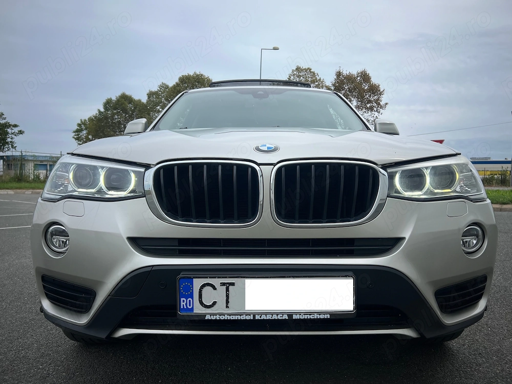 BMW X3-2014,Motor 2,0 Diesel,4X4,Automat,Panoramic,HEAD UP DISPLAY,Keyless-GO+ENTRY,Tine Banda,FULLL