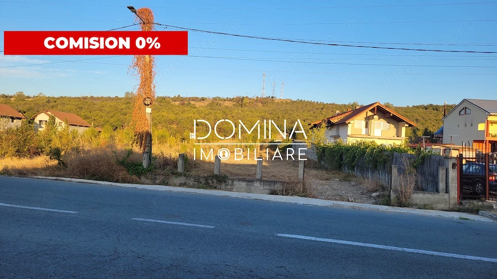 Vânzare teren intravilan 525 mp, acces din șoseaua de centură, strada Merilor