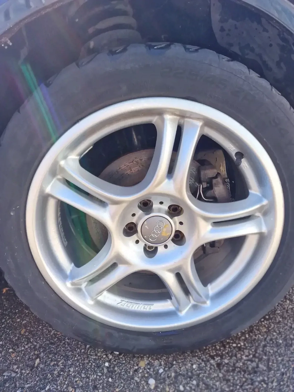 Jante Zender R17 5x100 + anvelope Kormoran 225/45 R17 – set 4 buc