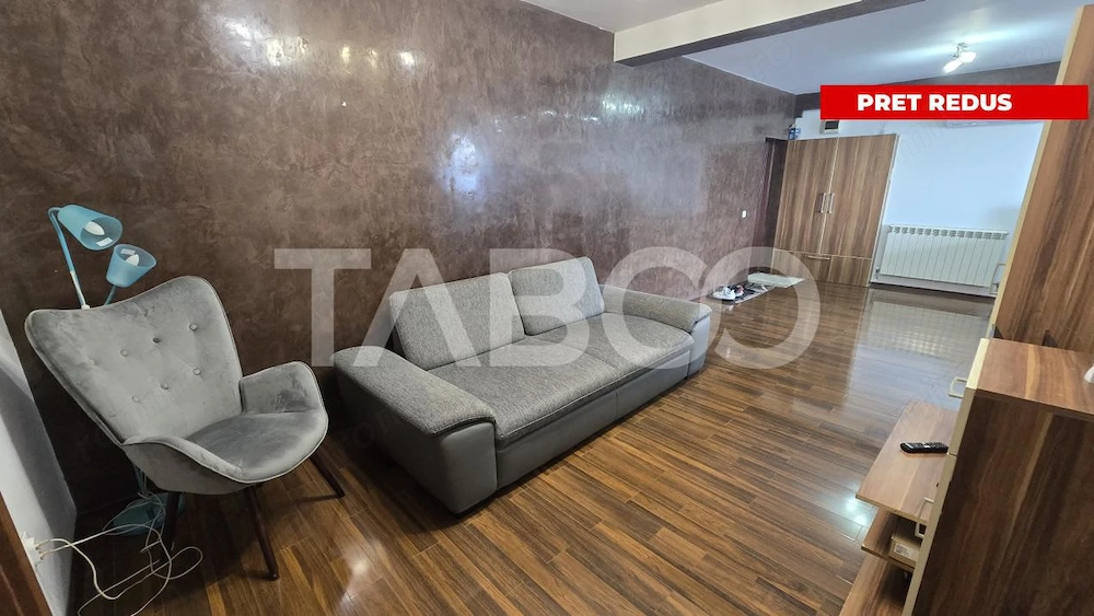 Apartament de inchiriat mobilat utilat 3 camere zona Rahovei Sibiu