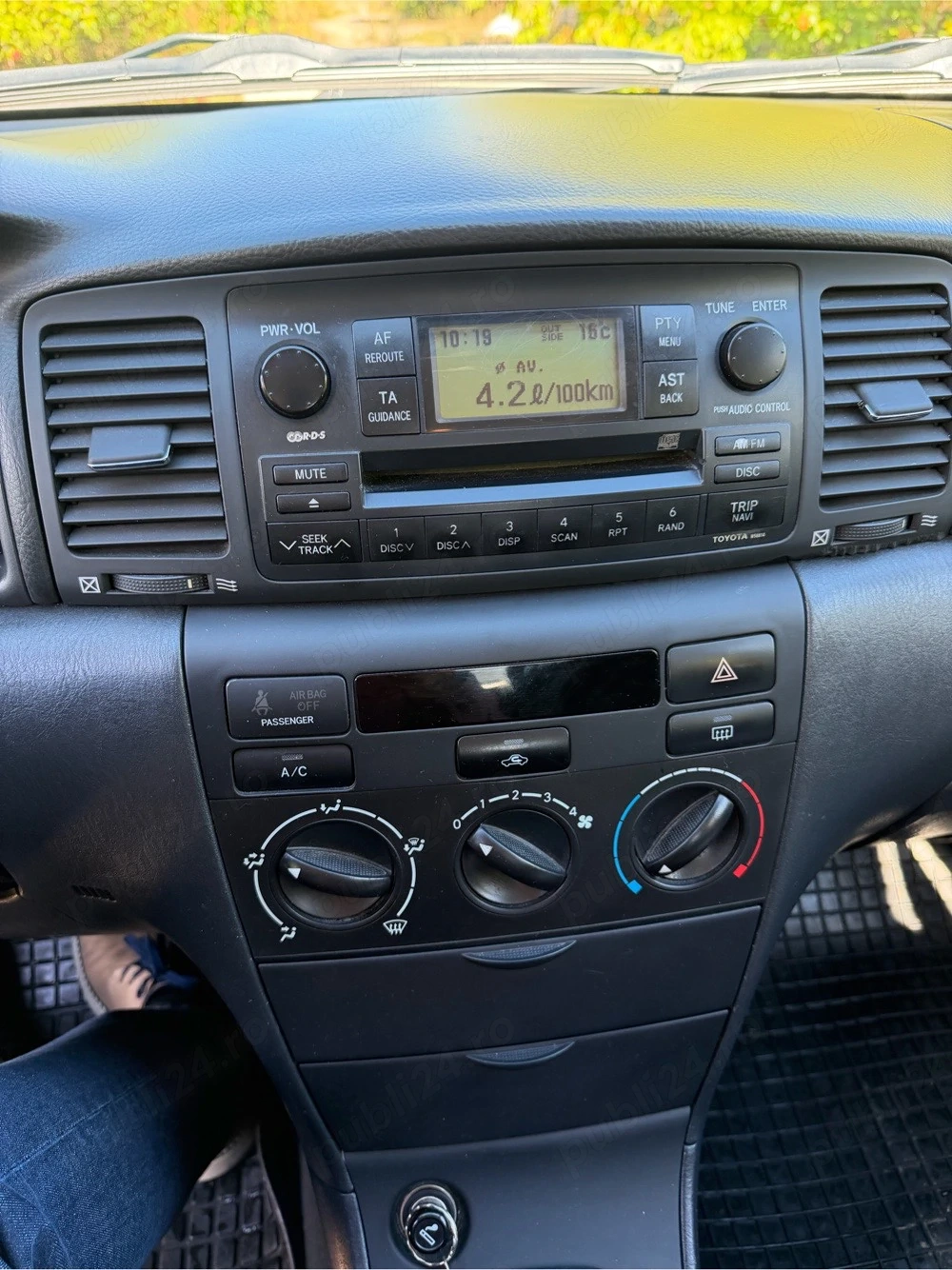 Vand Toyota Corolla hatchback