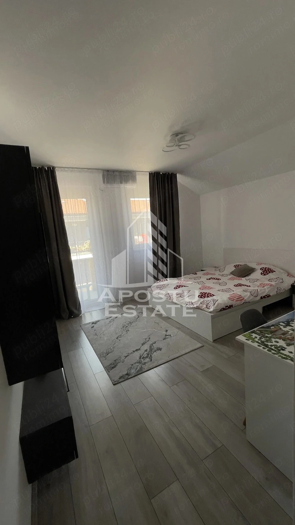 Apartament cu 1 camera de inchiriat-centrala proprie, Giroc