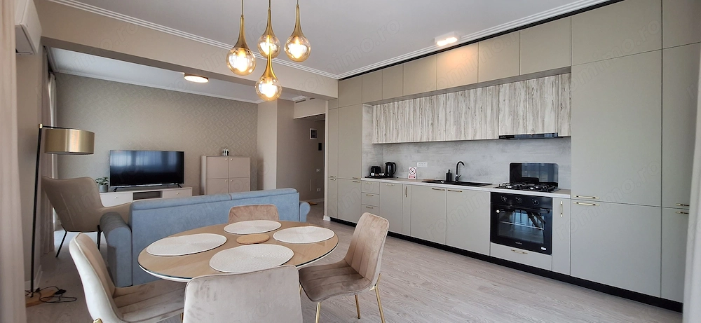 Apartament mobilat si utilat cu 2 locuri de parcare