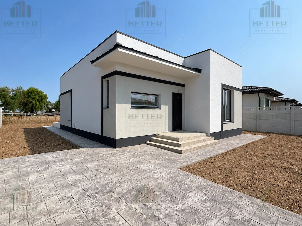 Comuna Berceni | Casa individuala parter - 3 camere | Teren 374 mp