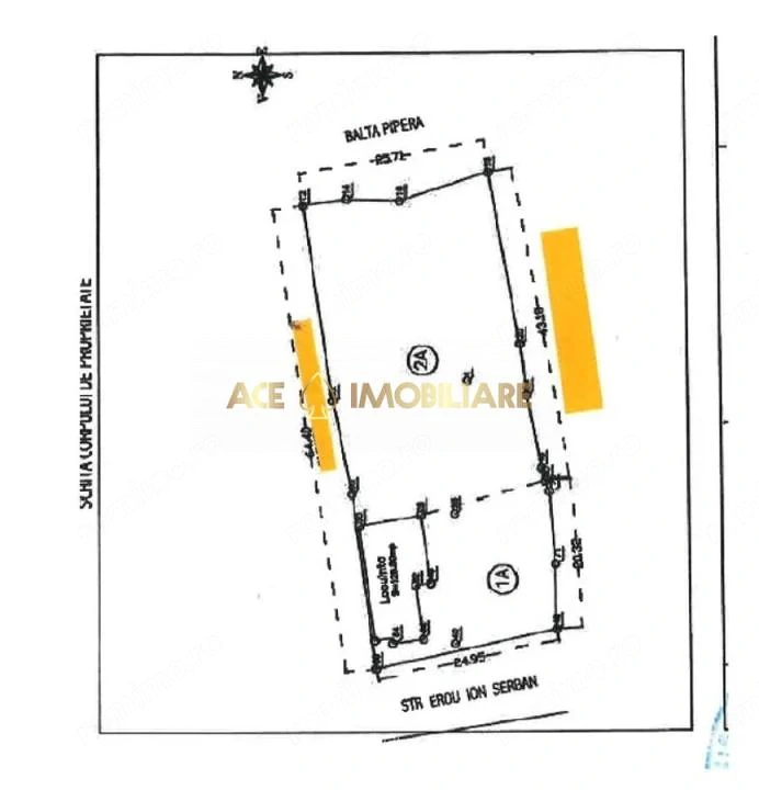 Teren de vanzare | Balta Pipera | 1600 mp | Investitie | 0% Comision