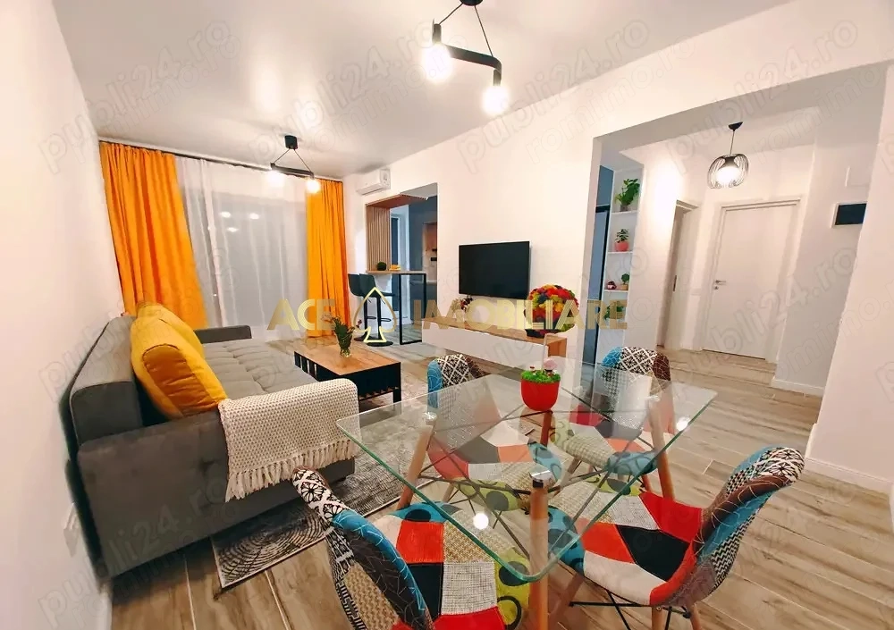 2 Camere de inchiriat | Pipera | Metrou | Centrala | Parcare 