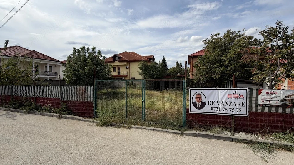 Teren exclusivist 586 mp, deschidere 27,21, adancime 19,84 Militari, Padurarilor