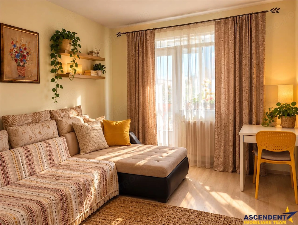Apartament 2 camere, decomandat, balcon si parcare, Vlahuta - Florilor,  Brasov