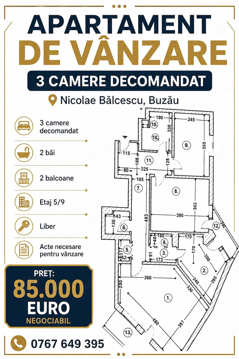 Apartament de vanzare