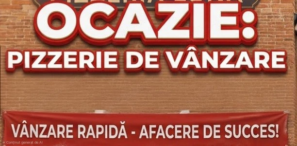Pizzerie & Bistro la cheie   Vânzare Urgentă!