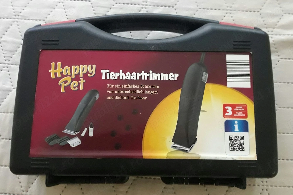 *Masina tuns Happy Pet pentru Caini-Pisici*