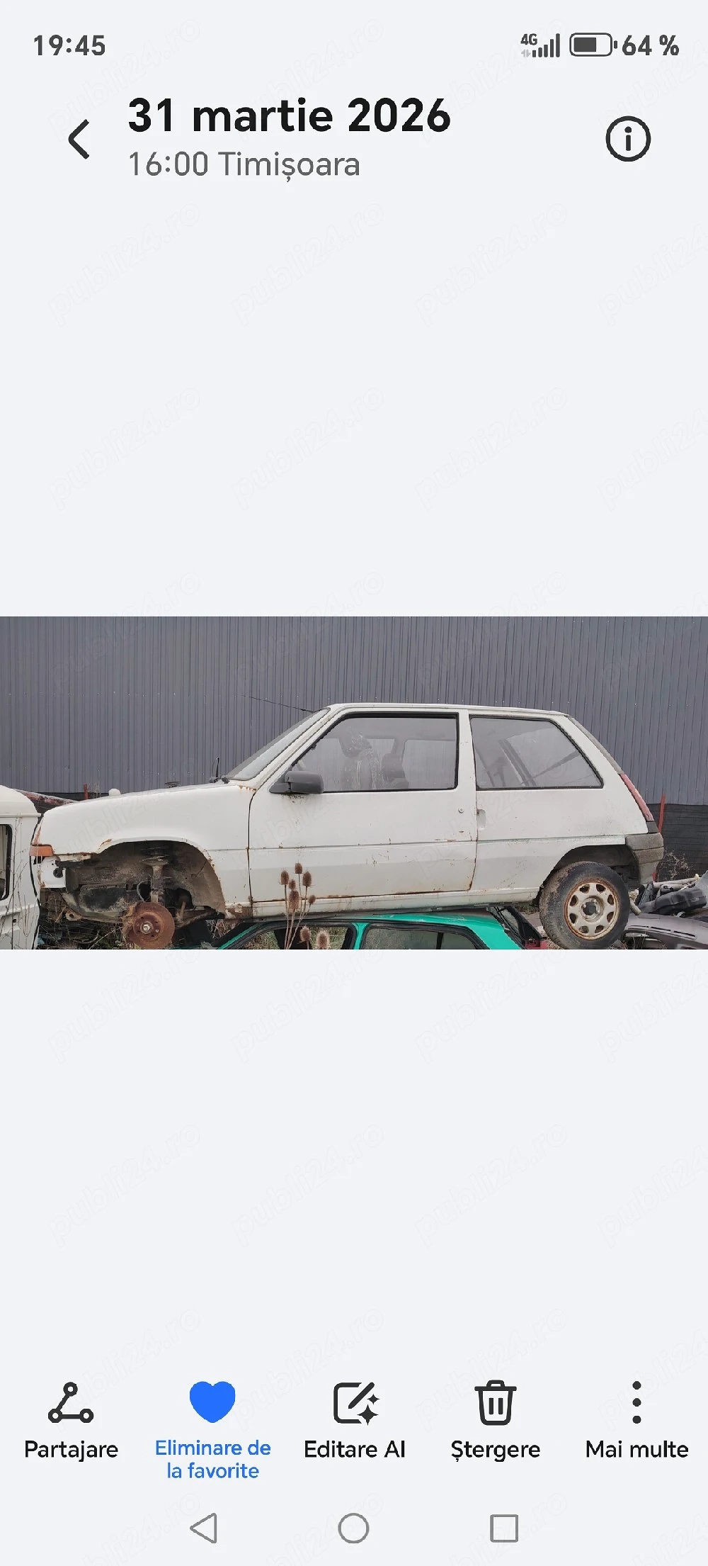 Dezmembrez Renault 5