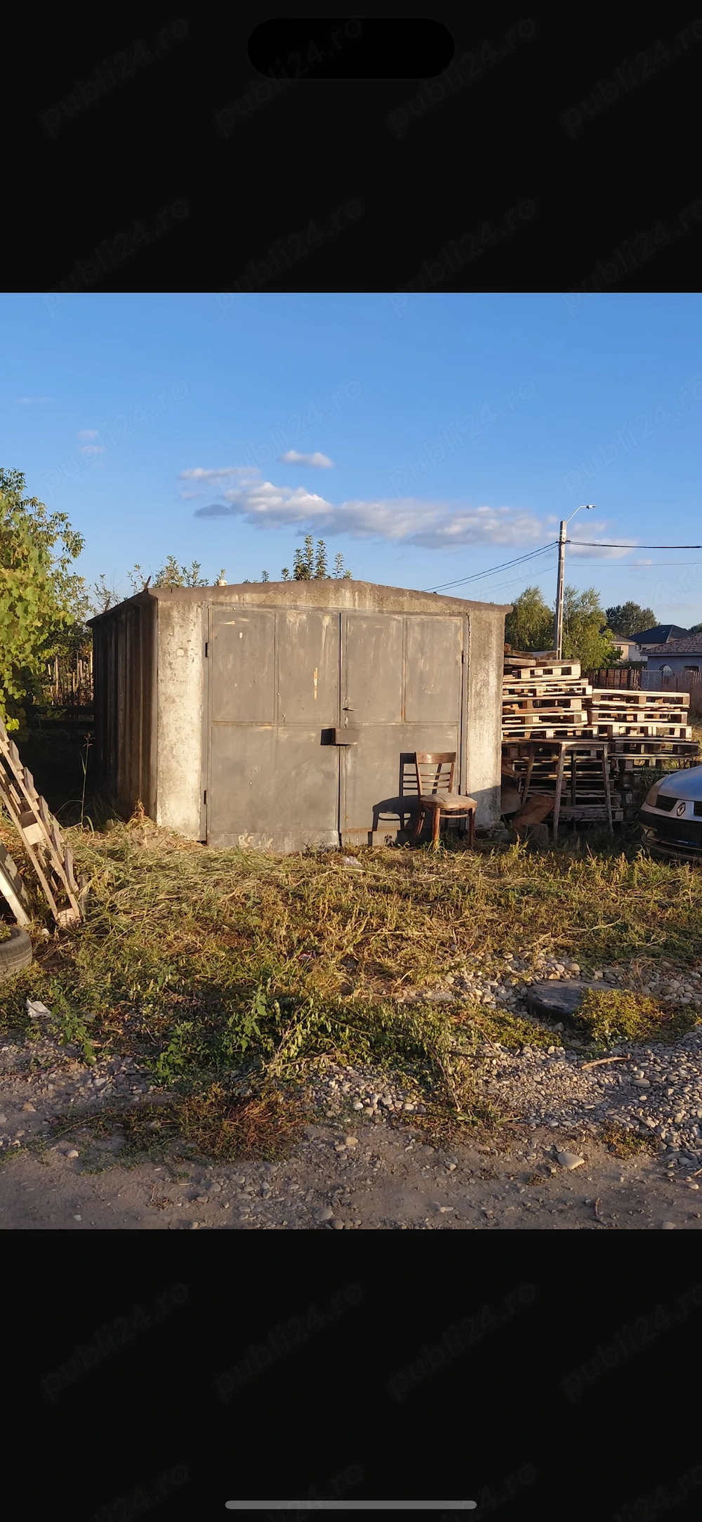 Garaj din beton de vanzare