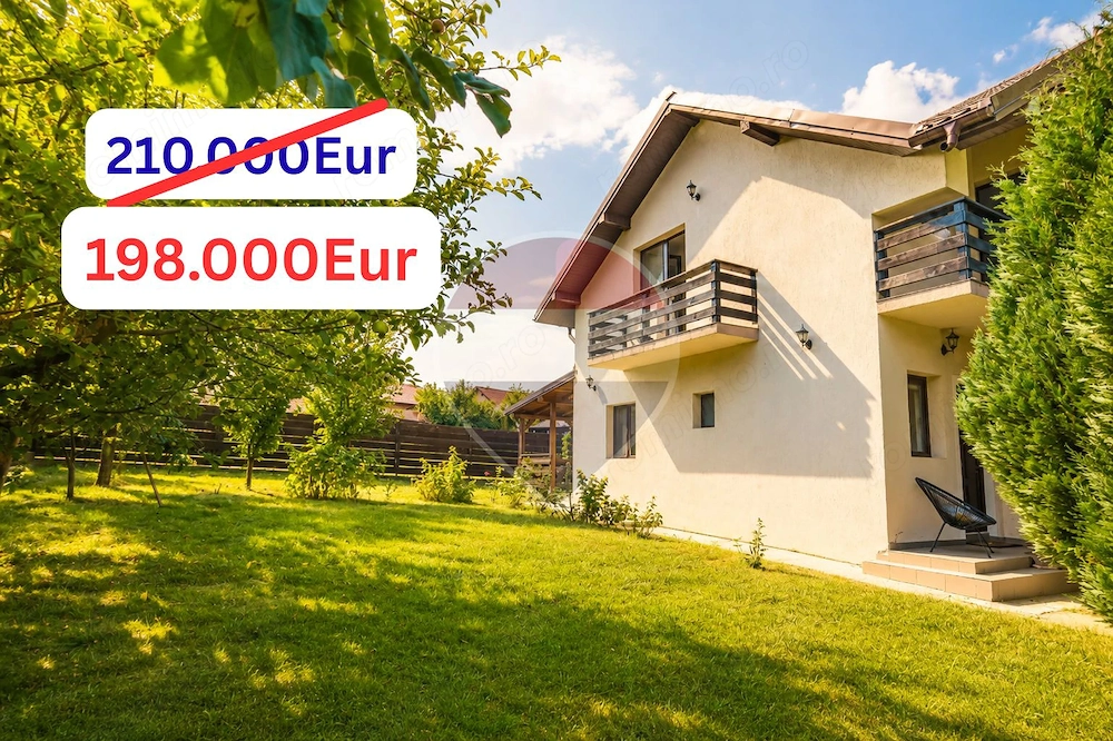 0% Comision 0% TVA - CASA INDIVIDUALA - 4 Camere  - 97mpU - 400mpT