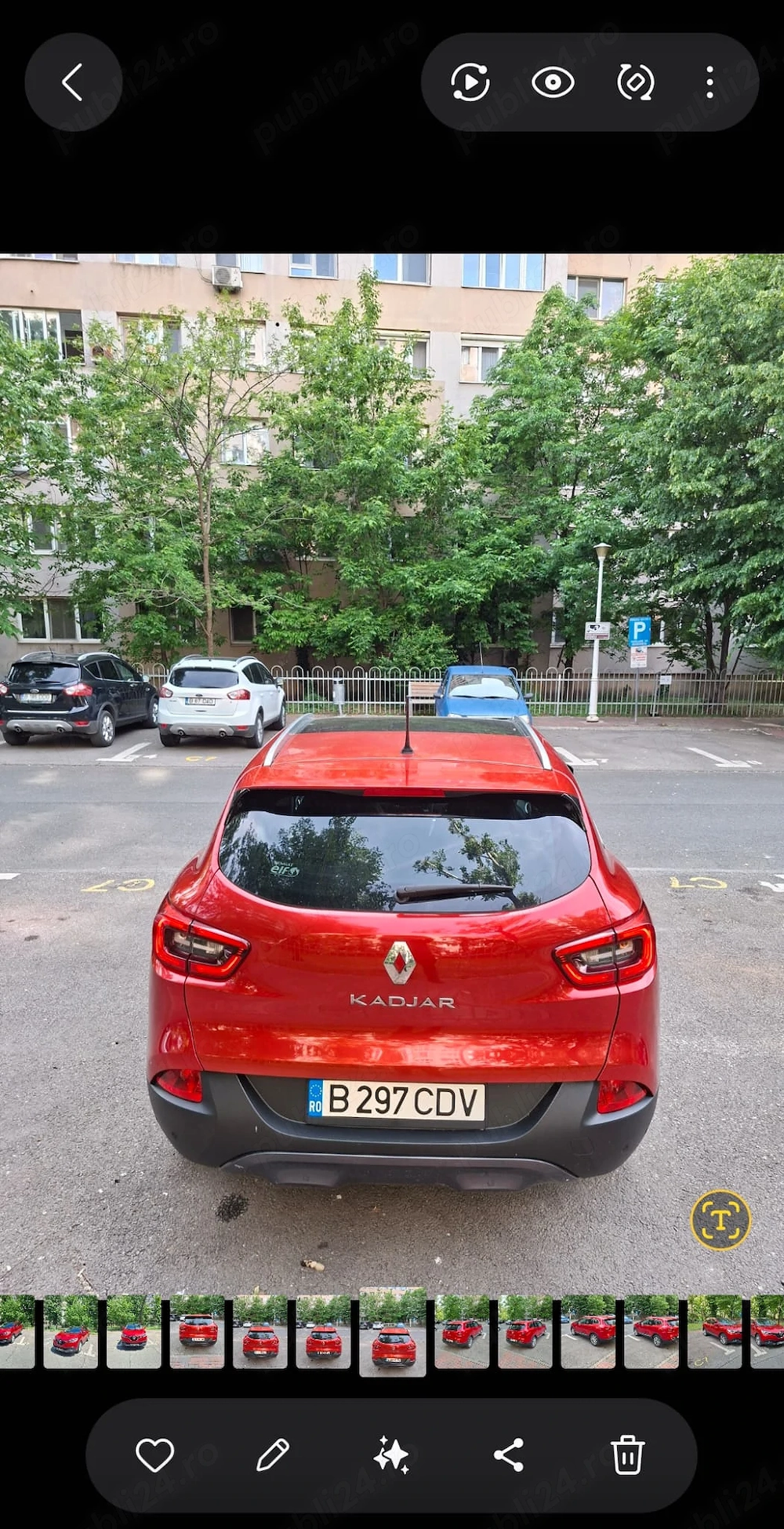 Proprietar vând Renault kadjar Automat 