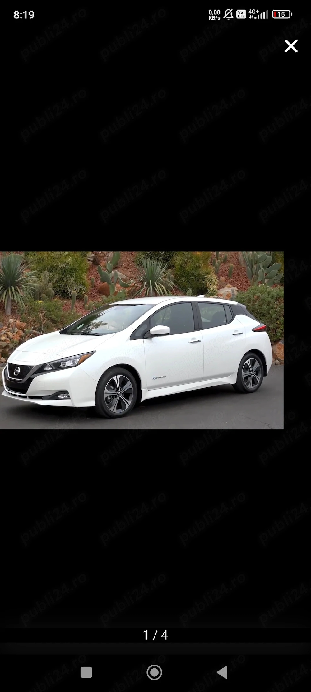 Nissan leaf electric 