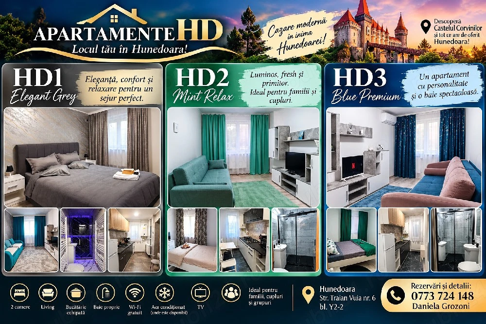 apartamente regim hotelier 