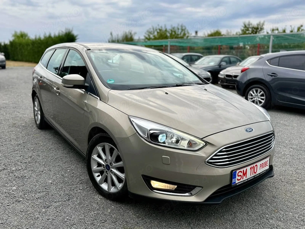 Ford Focus Titanium 11 2016, 1.5 TDCi 120cp Euro6, Scaune incalzite, Volan incalzit, Bi-Xenon, Navi.