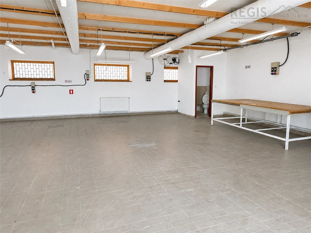Spatiu 200 mp | Productie, depozit, birouri | Acces TIR | Sacele Brasov
