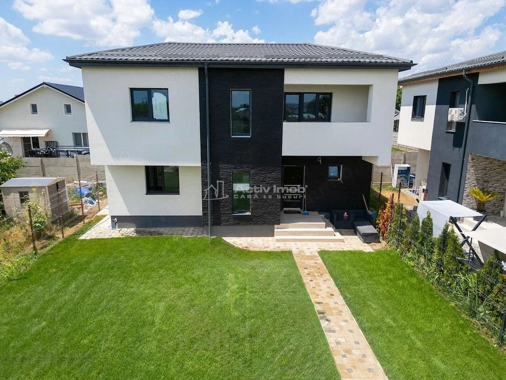 Casa P+1+M - teren 374 mp  - Comuna BERCENI