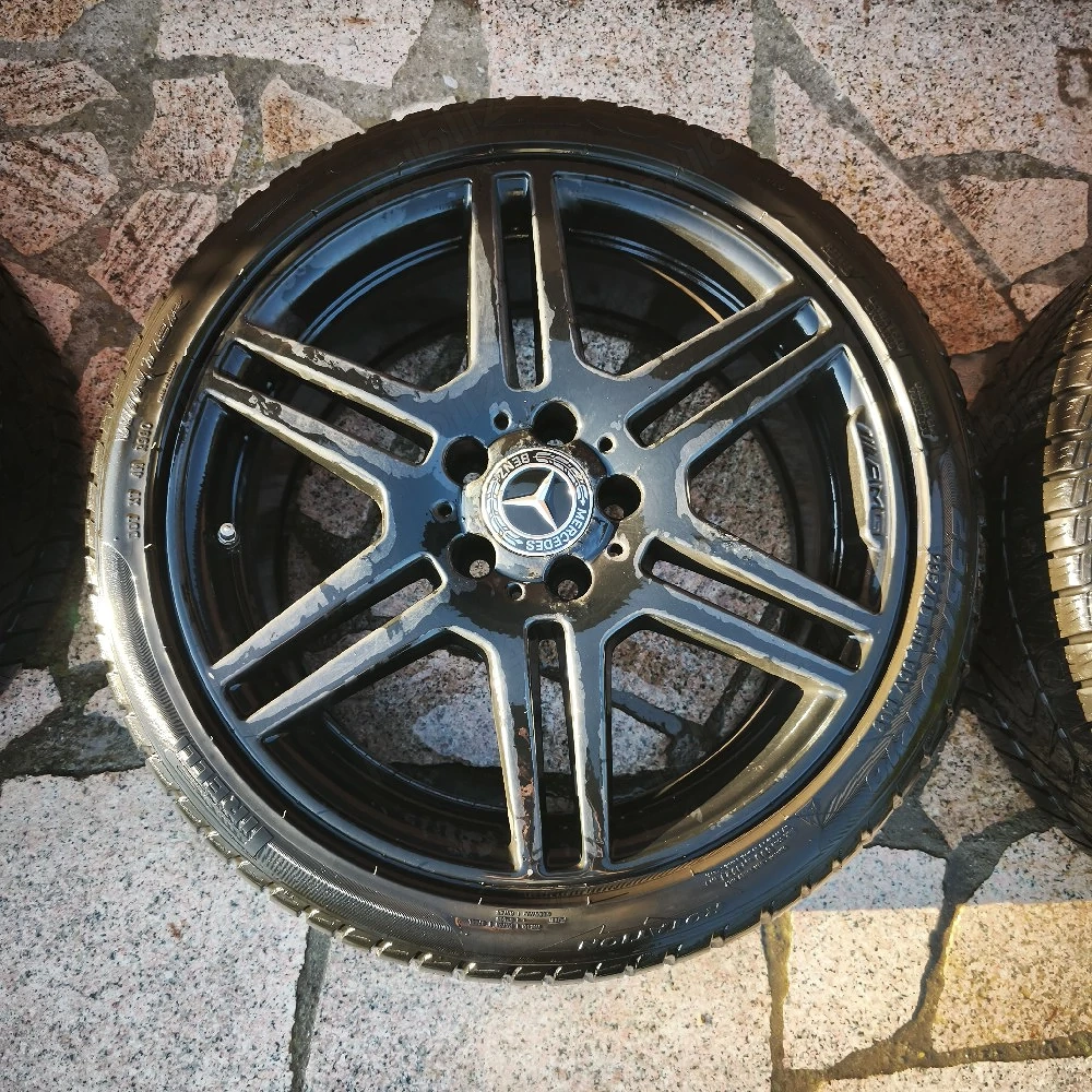 Roti Mercedes Benz AMG față 235/40/R18 spate 255/35/R18 Iarna DOT 2021