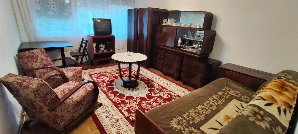 Dau în chirie apartament mobilat cu 2 camere în zona Dacia Rogerius