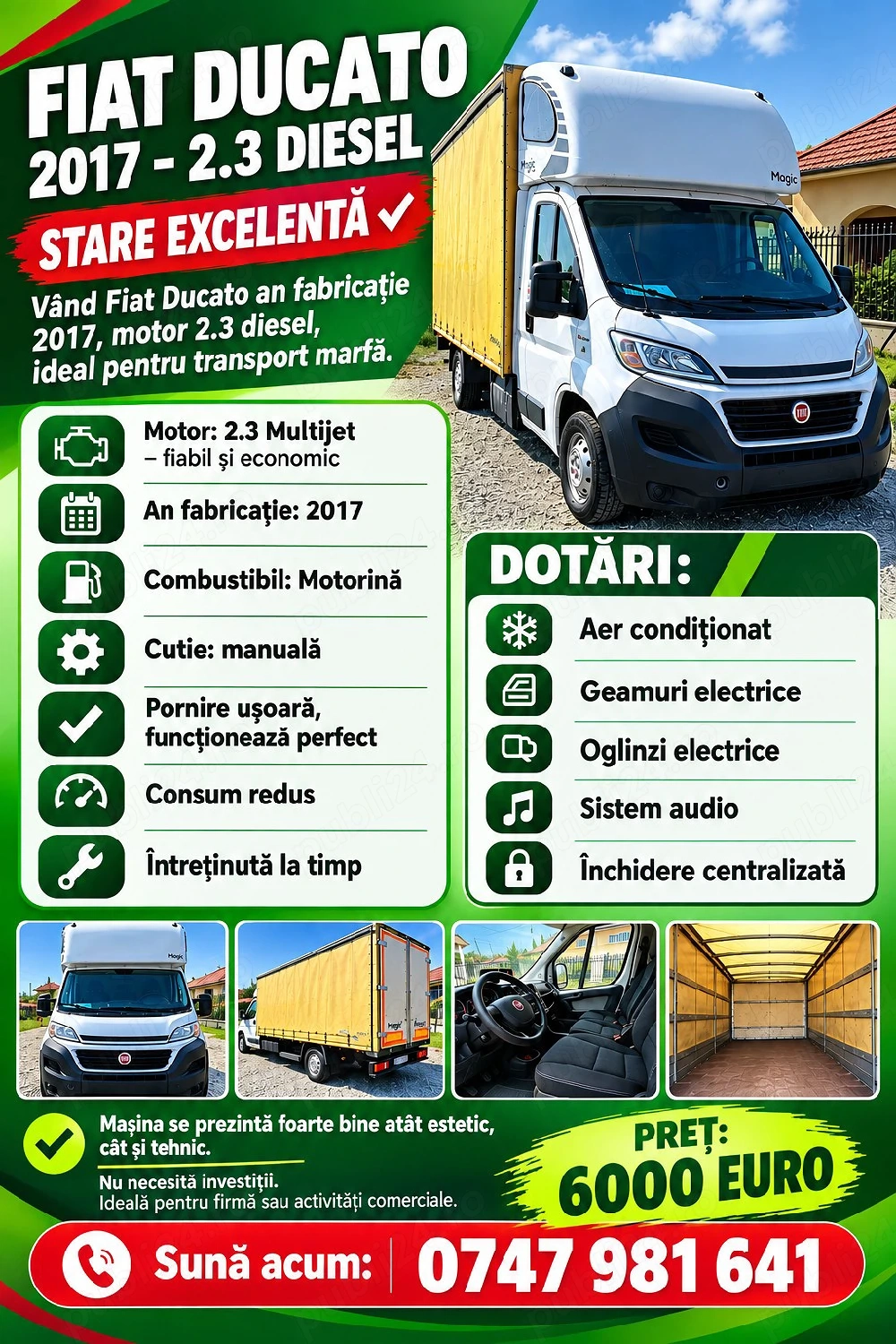 Vand Fiat Ducato