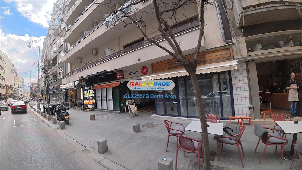 Spatiu comercial inchiriat, 196 mp - Piata Romana