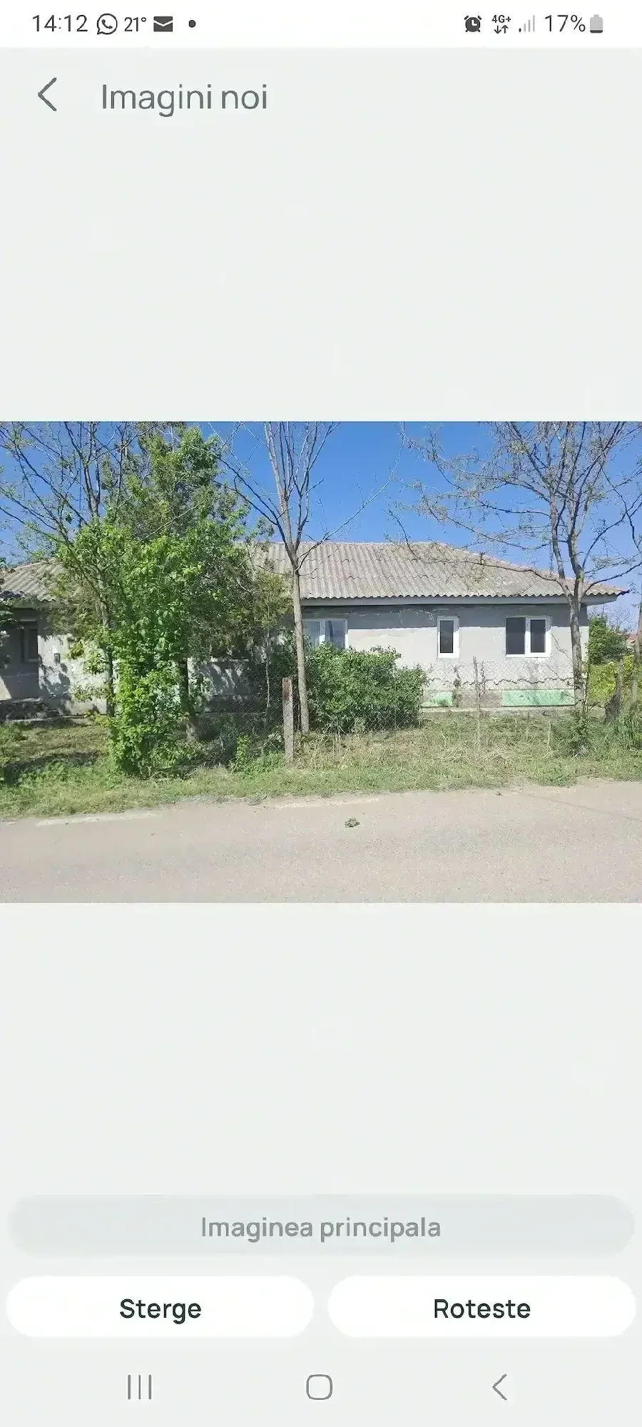 Casa de vanzare in satul Stejaru 