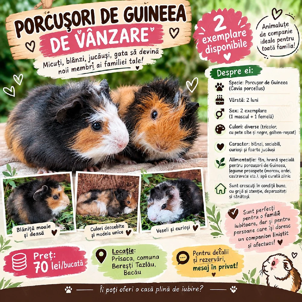Porcușori de guineea 