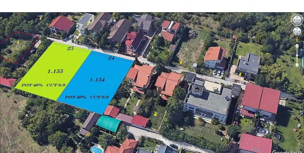 Teren intravilan Serban Cantacuzino , Jolie Ville