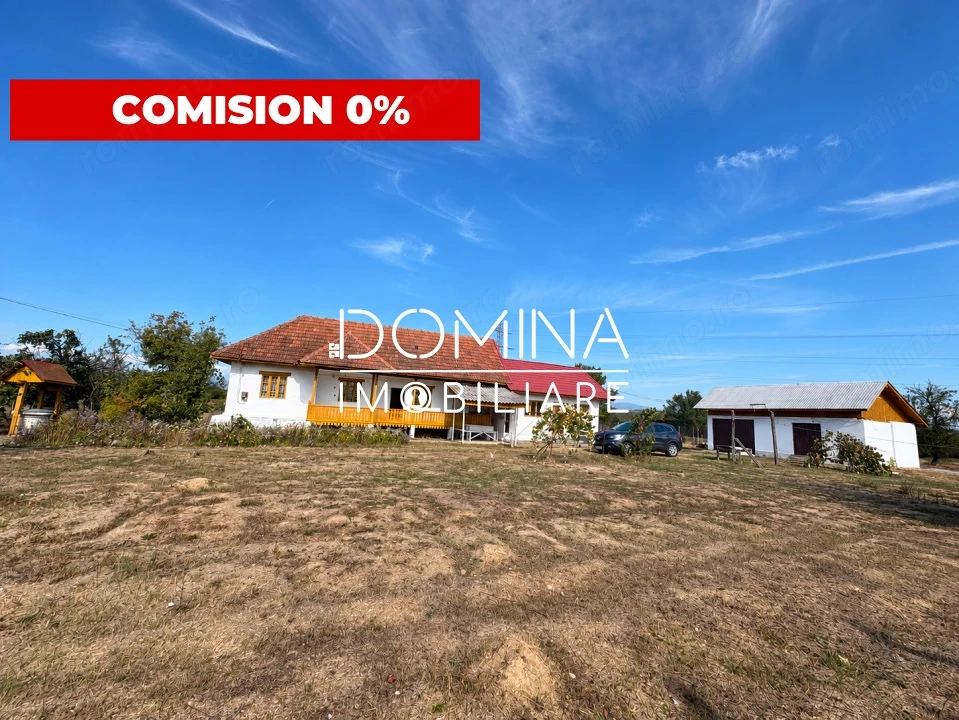 Vânzare casă cu teren generos în comuna Ciuperceni