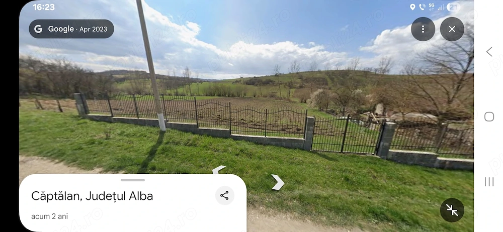 Teren intravilan de vânzare 100 lei m 