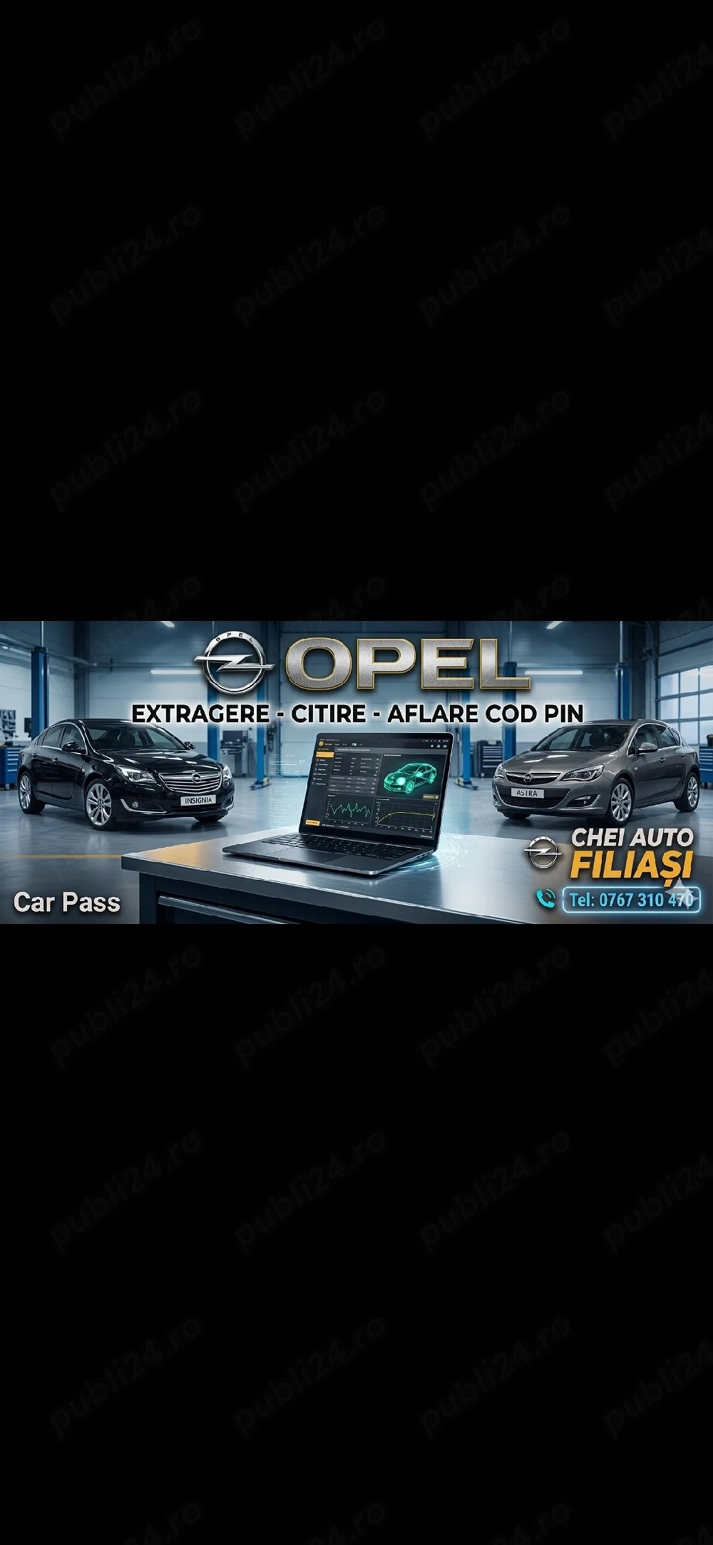 Extragere - Citrire - Aflare Cod Pin Opel  Car Pass Opel 