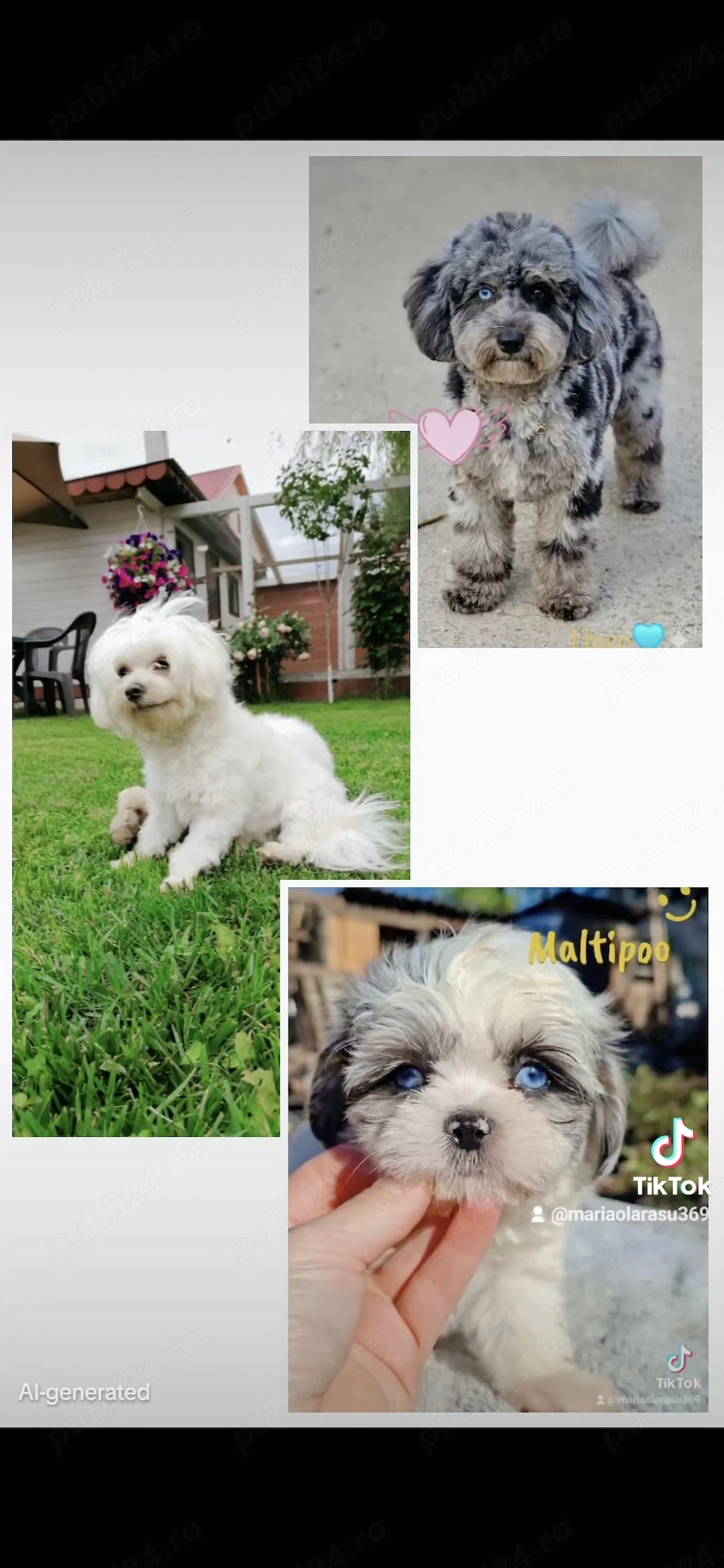 Maltipoo de vânzare. 