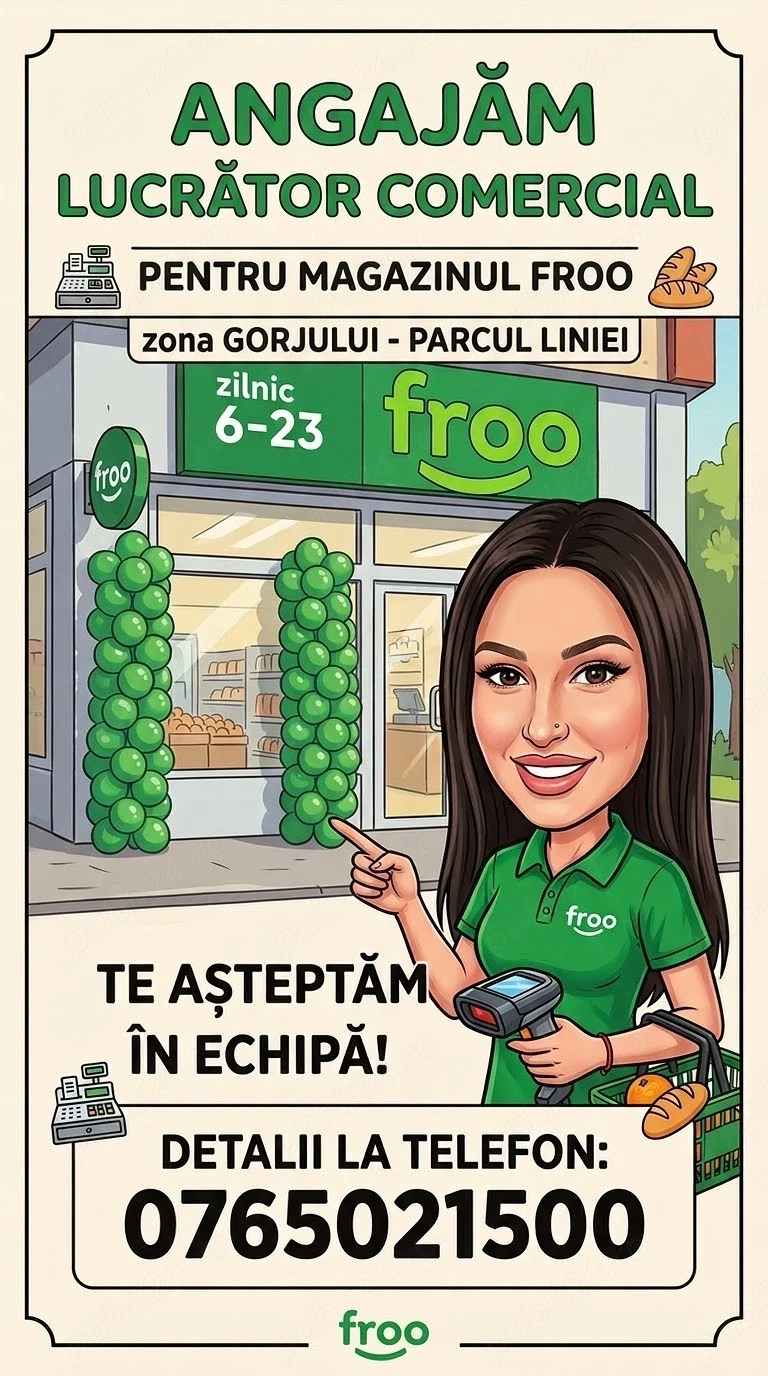 Angajez Lucrator Comercial
