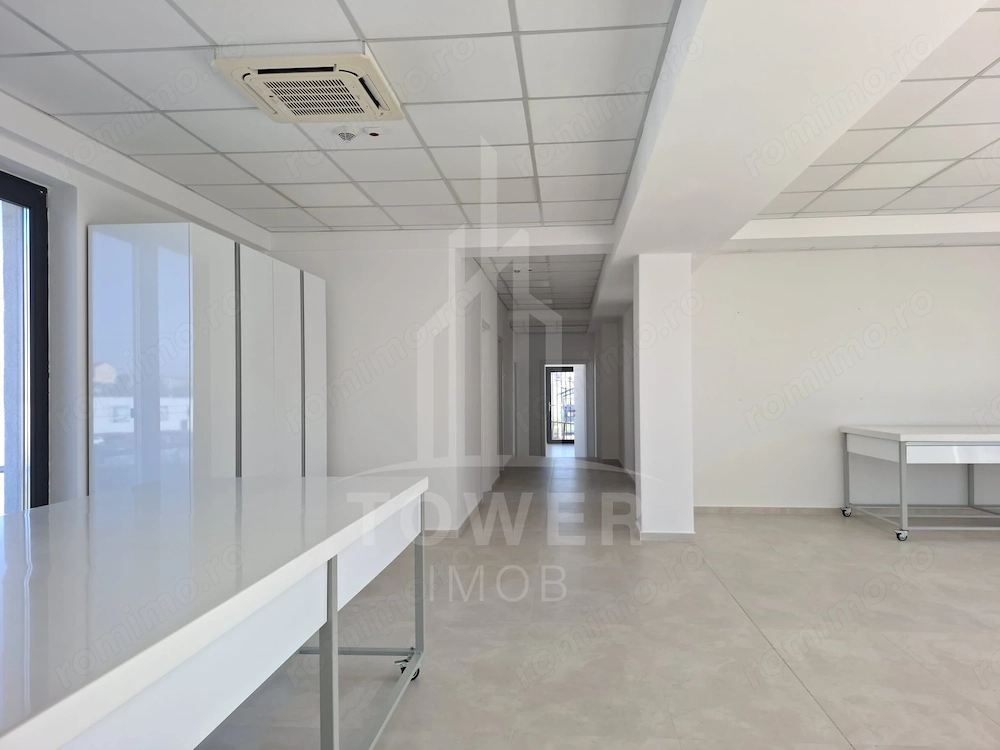 Spațiu de birouri premium, în clădire nouă – 200 mp utili + terasă 100 mp