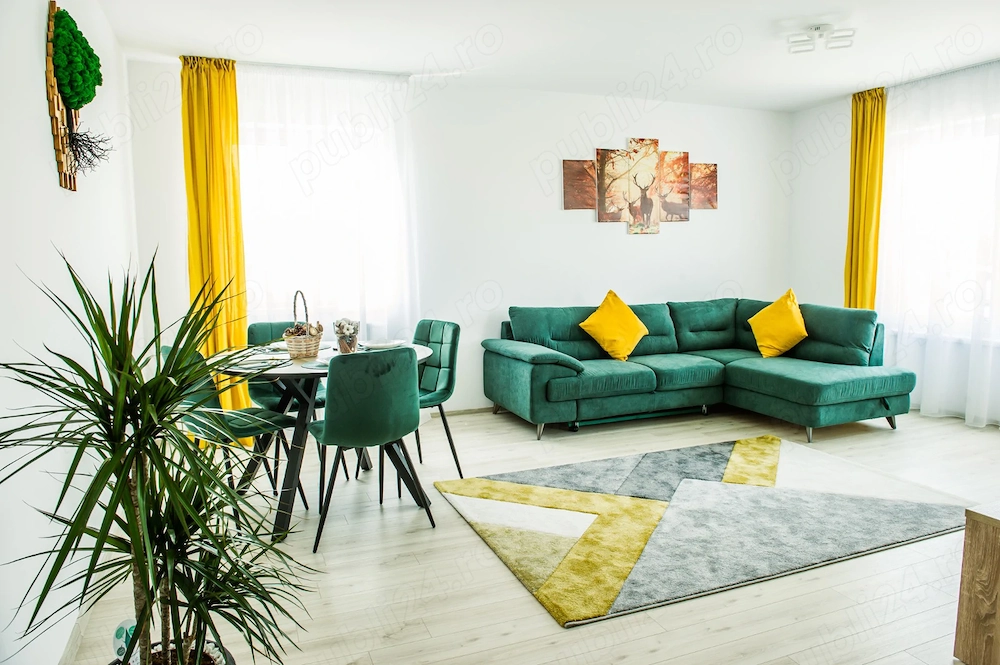 Închiriez apartament 2 camere zona Coresi