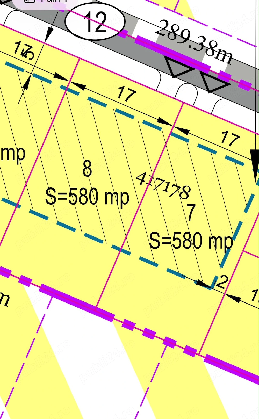 Parcela teren pretabil duplex 