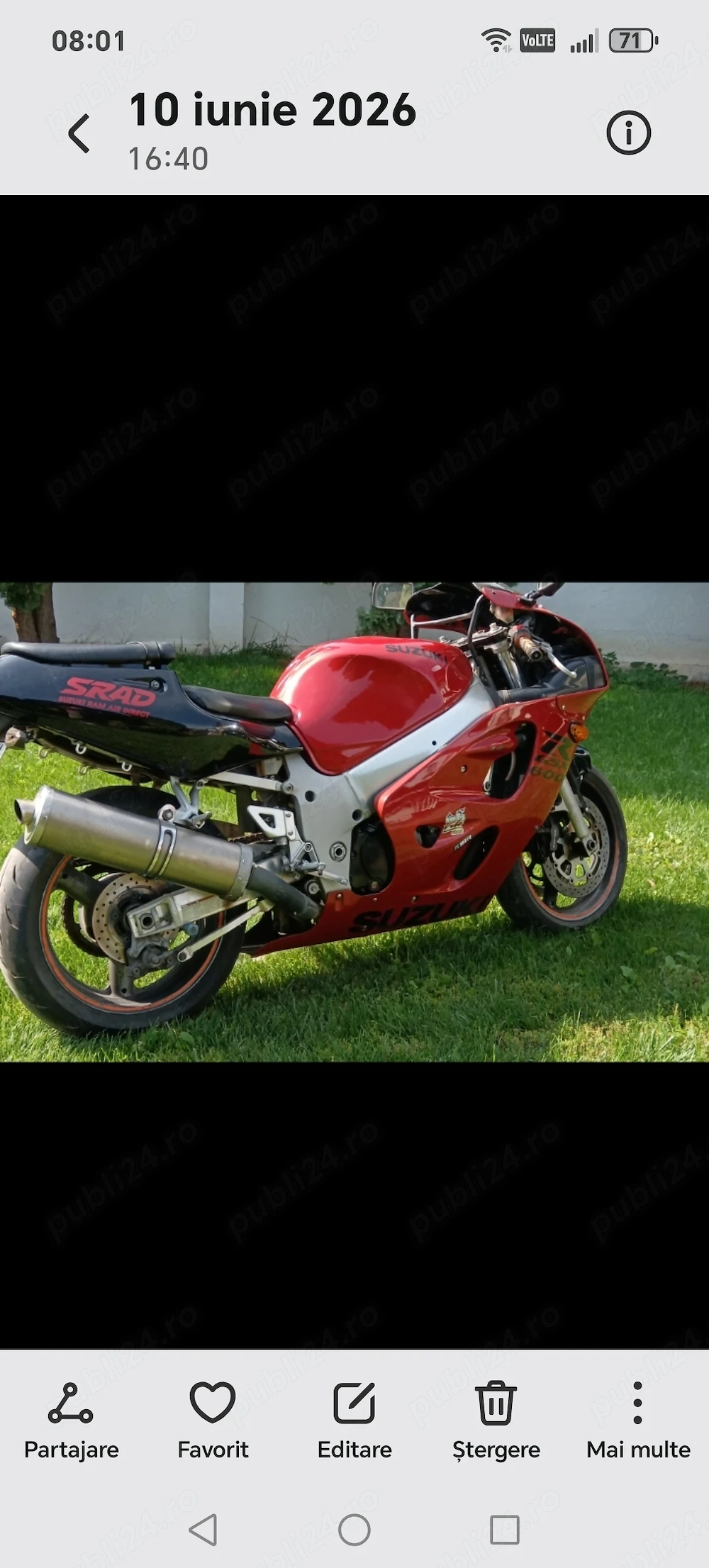 Suzuki gsx R 600 r